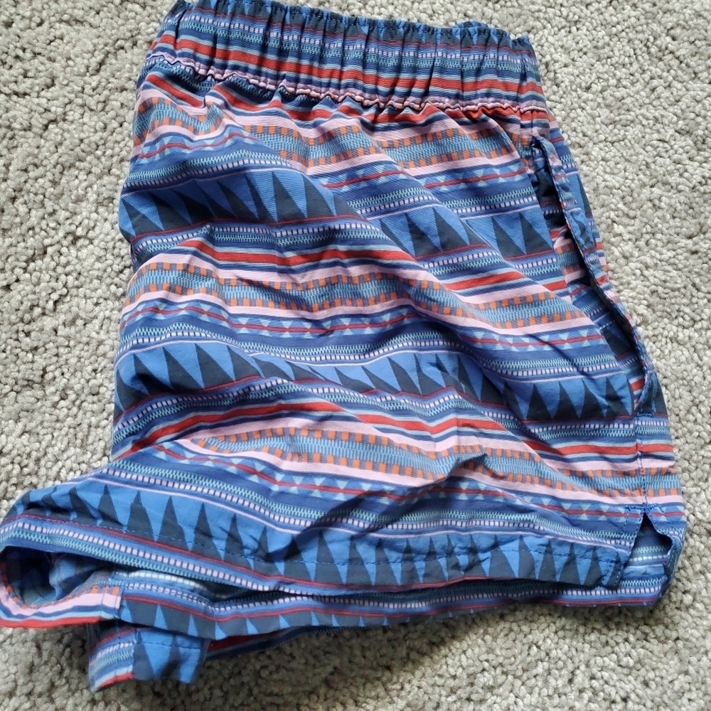 Patagonia Aztec Style Patterned Athletic Shorts - Picture 7 of 9